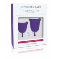 Pipedream Jimmyjane Silicone Menstrual Cups Purple JJ10600 603912754865