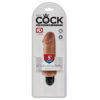 Pipedream King Cock 5 Inch Vibrating Stiffy Tan Flesh PD5520 22 603912753189 Boxview