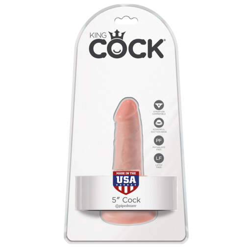 Pipedream King Cock 5 inch cock flesh PD5530-21