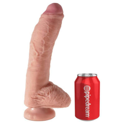 Pipedream King Cock Plus Dual Density 10 Inch Cock with Balls Light Flesh PD5709 21 603912362695 Detail