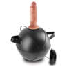 Pipedream King Cock Vibrating Mini Sex Ball Black 6 inch dildo flesh PD5684-21 603912739367