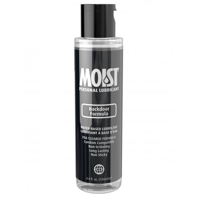 Pipedream Moist Backdoor Formula Water Based Lubricant 130ml PD9402 00 603912766172 Boxview