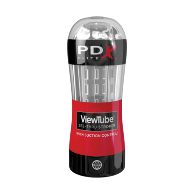 Pipedream PDX Elite Viewtube See through Stroker Clear RD542 603912770339 Boxview