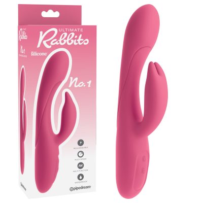 Pipedream Ultimate Rabbits No 1 Rabbit Vibrator Pink PD5282 11 603912757293 Multiview