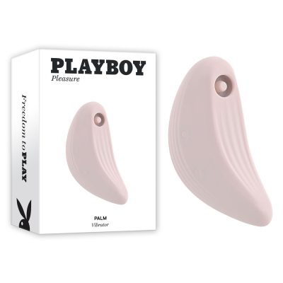 Playboy Pleasure Palm Tapping Vibrator Baby Pink PB RS 2390 2 844477022390 Multiview