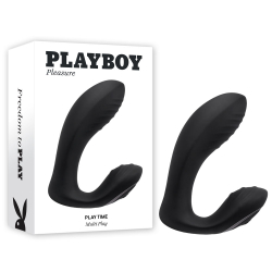Playboy – “Play Time” Multi Play Vibrating Massager (Black)