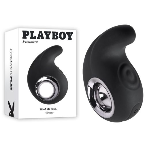 Playboy Pleasure Ring My Bell Tapping Clitoral Vibrator Black PB RS 3205 2 844477023205 Multiview