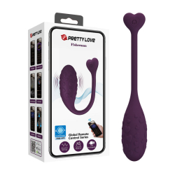 Pretty Love – “Fisherman” Bluetooth App Enabled Egg Vibrator (Purple)