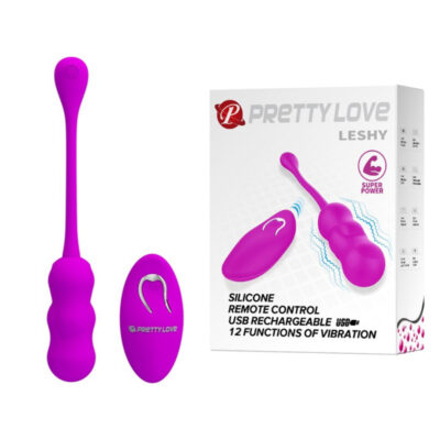 Pretty Love Leshy Wireless Remote Control Bullet Vibrator Purple BI 014868W 6959532326277 Multiview