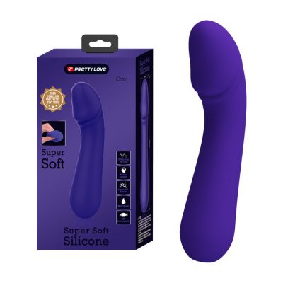 Pretty Love Super Soft Silicone Cetus Smoothed Penis Vibrator Purple BI 014723 3 6959532334845 Multiview
