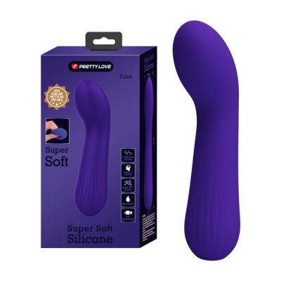 Pretty Love Super Soft Silicone Faun G Spot Vibrator Purple BI 014724 3 6959532334869 Multiview