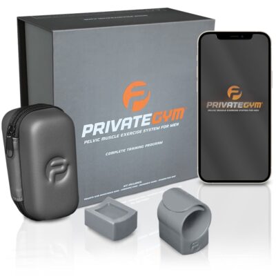 Private Gym Pelvic Muscle Exercise System for Men Complete Training Program Grey PGMC02 882413000028 X000PEMP37 Contents Detail