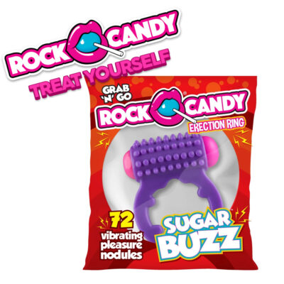 Rock Candy Toys Sugar Buzz Vibrating Cock Ring Purple RC SBZ 101 PU 850006647828 Detail