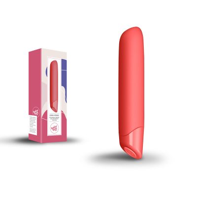 Rocks Off SugarBoo Cool Coral Rechargeable Vibrator Coral 10CHAICCR 811041014785 Multiview