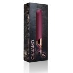 Rocks Off Toys Chaiamo Rechargeable Silicone Vibrator Burgundy 10CHAIBURG 811041013580