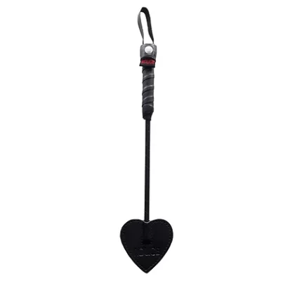 Rouge Mini Spade Heart Paddle Black RMH1103BLK 5060404819801 Detail
