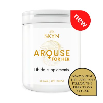 SKYN Arouse for Her Libido Enhancement 60 Tablets 9352417005637 Boxview