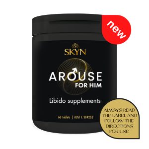 SKYN Arouse for Him Libido Enhancement 60 Tablets 9352417005590 Boxview