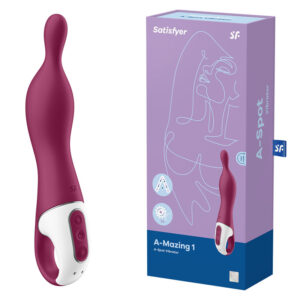 Satisfyer A Mazing 1 Dual Motor A Spot Vibrator Berry 4018324 4061504018324 Multiview