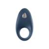 Satisfyer Mighty One Ring App Enabled Vibrating Cock Ring Navy Blue 4061504001999 Front Detail