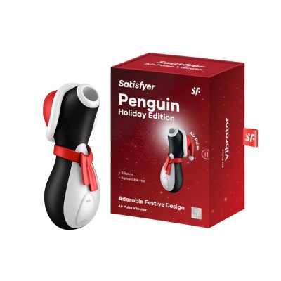 Satisfyer Penguin Air Pulse Clitoral Stimulator Holiday Edition Xmas Edition SATPENGXMAS 4061504059945 Multiview