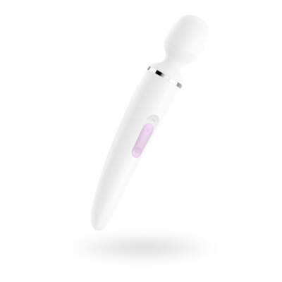 Satisfyer Wand-er Woman Rechargeable Wand Massager White 4061504001227 Angle Detail