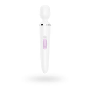 Satisfyer Wand er Woman Rechargeable Wand Massager White 4061504001227 Front Detail