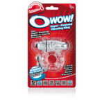 Screaming O O-Wow Vibrating Ring Clear OW-C-101