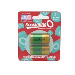 Screaming O Replacement Batteries 4LR44 2 Pack 4BAT 817483015199 Boxview