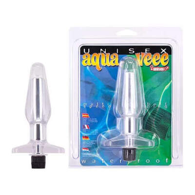 Seven Creation Aqua Veee Vibrating Anal Plug Clear 2K683CL 4890888118302 Multiview