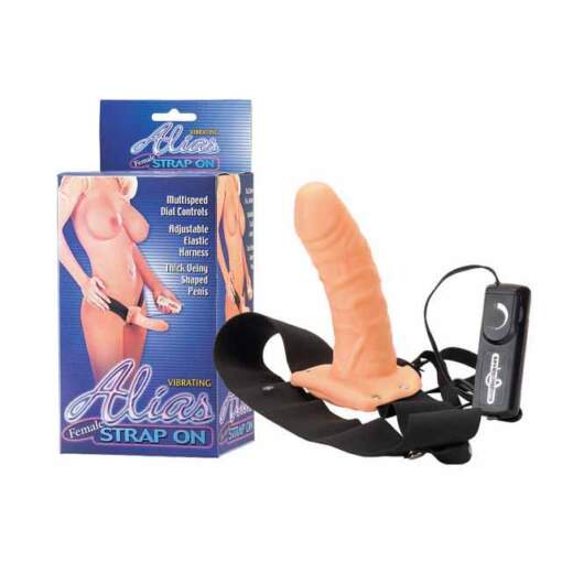 Seven Creations Alias Vibrating Strap On for Her PG78CFV FL 4890888113659 Multiview