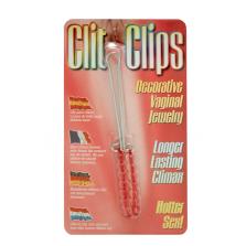 Seven Creations Clit Clips Jewelry Red 7006RD 4890888119491