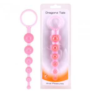 Seven Creations Dragonz Tale Anal Beads Pink SA2K79S-CPR 4890888141614