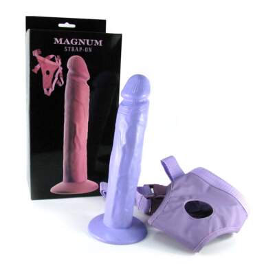 Seven Creations Magnum Strap-On Purple 4890888129865