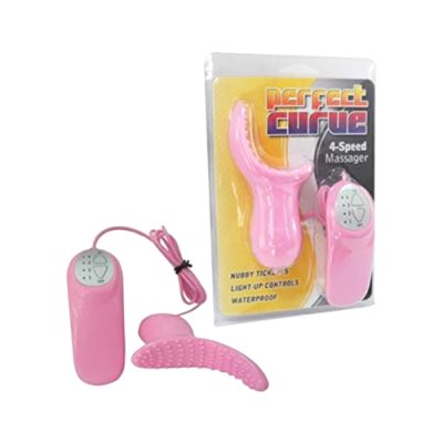 Seven Creations Perfect Curve 4 Speed Massager Remote Control Pink A008R4F107R4 6946689005186 Multiview