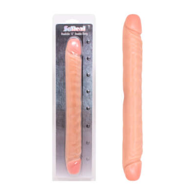 Seven Creations So Real 13 Inch Double Ender Dong Light Flesh 269 BX 4890888002694 Multiview