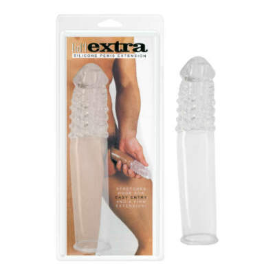 Seven Creations lidl extra textured penis extender sleeve clear 2K6 BCD 4890888111167 Multiview