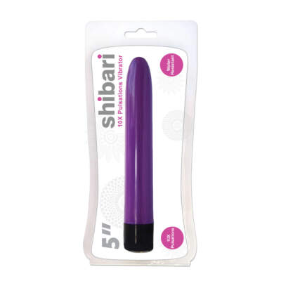 Shibari 5 Inch Smoothie Vibrator Purple 859612002991 Boxview
