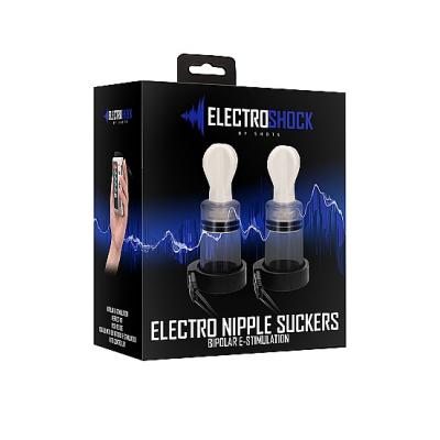 Shots Electro Shock Electro Nipple Suckers E Stimulation ELC017TRA 8714273531261 Boxview