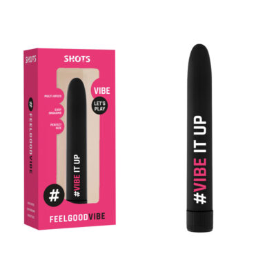 Shots FeelGoodVibe Vibe It Up Smoothie Vibrator Black FEE009BLK 8714273542496 Multiview