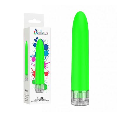 Shots Luminous Eleni Smoothie Vibrator Neon Green LUM009GRN 7423522583548 Multiview