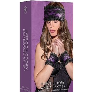 Shots Ouch Introductory Bondage Kit No 7 Purple OU370PUR 8714273504005 Boxview