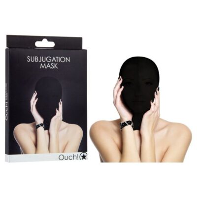 Shots Ouch Subjugation Mask Black OU036BLK 8714273949530 Multiview