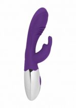 Shots Simplicity Searle Rabbit Vibrator Purple SIM060PUR 8714273933133 Side Detail