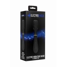 Shots Toys Electro Shock Electro Vibrating Wand Rechargeable Black ELC018BLK 8714273531292 Boxview