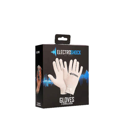 Shots Toys Electroshock Electro Stimulation Gloves ELC006GRY 8714273927224