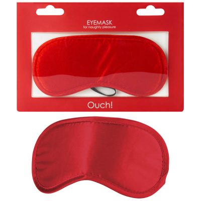 Shots Toys Ouch Soft Eyemask Red OU027RED 8714273598127 Multiview