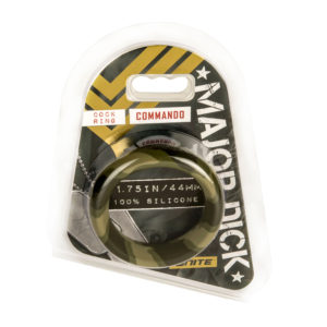 Si Novelties Ignite Major Dick Commando 44mm Cock Ring Green Camo Si21743 752875217433 Boxview
