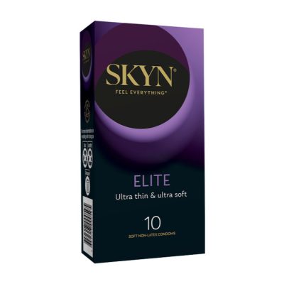 Skyn Elite Latex Free Condoms 10 Pack 9352417000595 Boxview