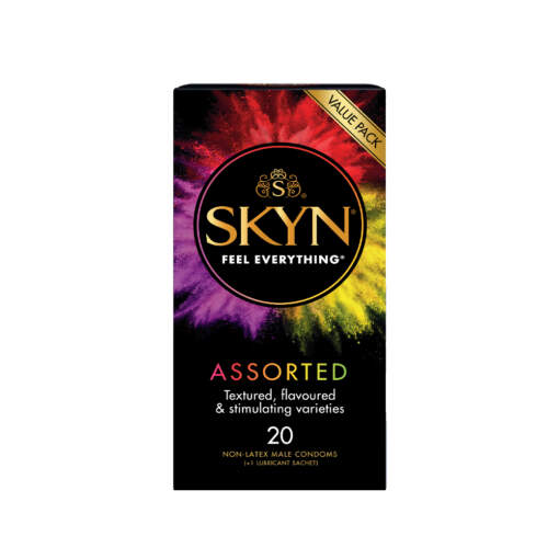 Skyn Latex Free Condoms Assorted 20 Pack 9352417001592 Boxview